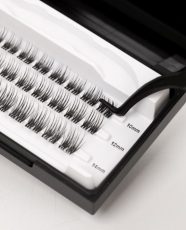 nanolash kluster ögonfransar forlimmade